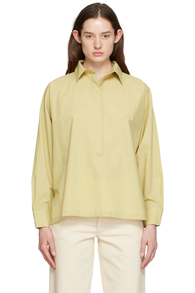 Yellow organic blouse