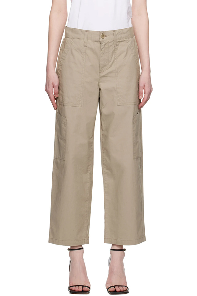 Khaki cargo pants